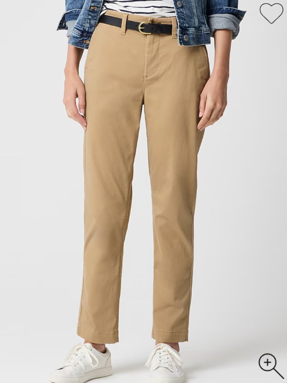 NWOT J.Crew High-Rise Girlfriend Chino Pants Tan/Khaki color Size 4